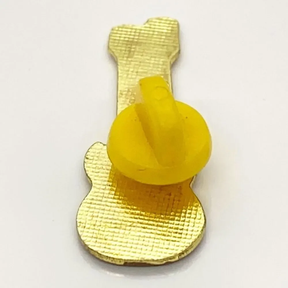 Electric Guitar Rock &‎ Roll Vintage Lapel Pin Pinback Buttons Jacket hat pin